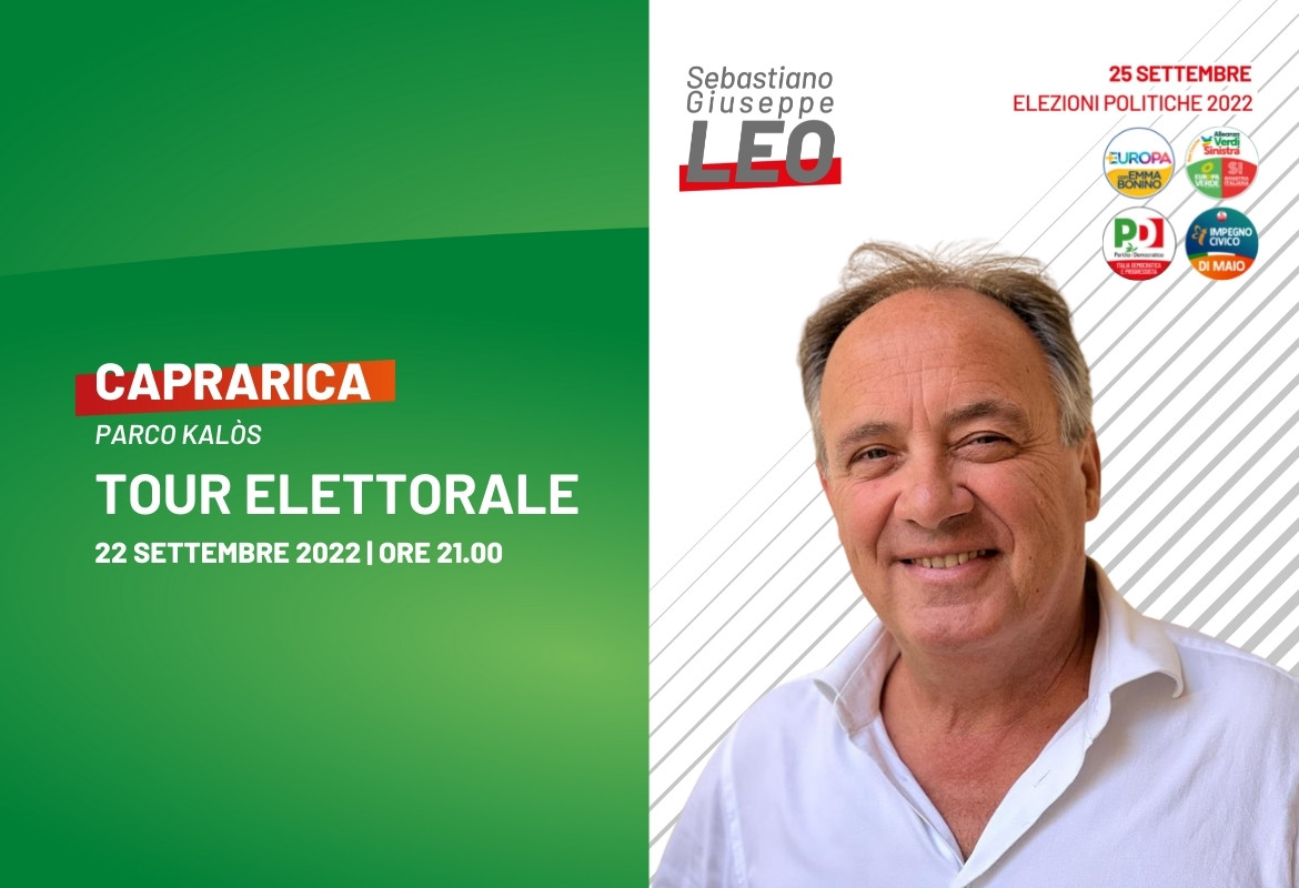 tour elettorale caprarica