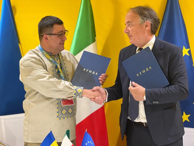 Leo firma protocollo Puglia - Vinnitsya