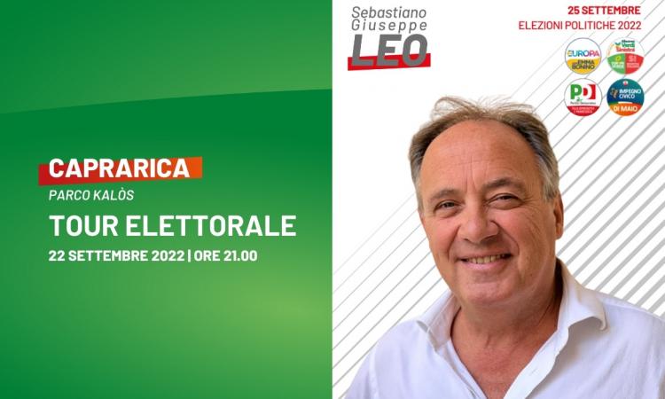 tour elettorale caprarica